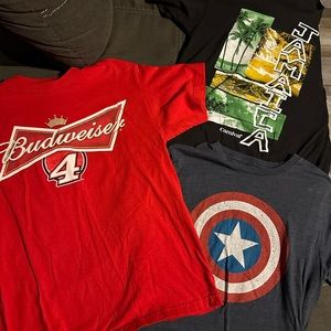 Lot of three short sleeve tees
